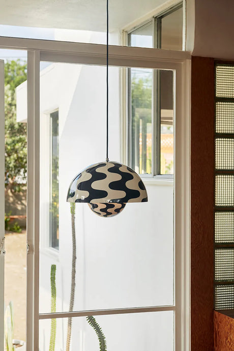 Flowerpot VP7 Pendelleuchte von Verner Panton - Mustard - Jacobsen Plus
