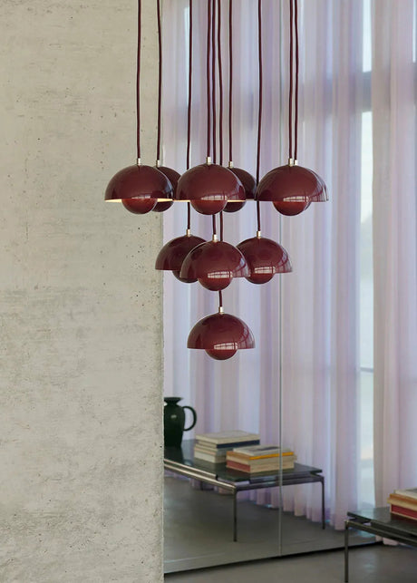 Flowerpot Chandelier VP10, 10 Pendel von &Tradition - 2 - Jacobsen Plus