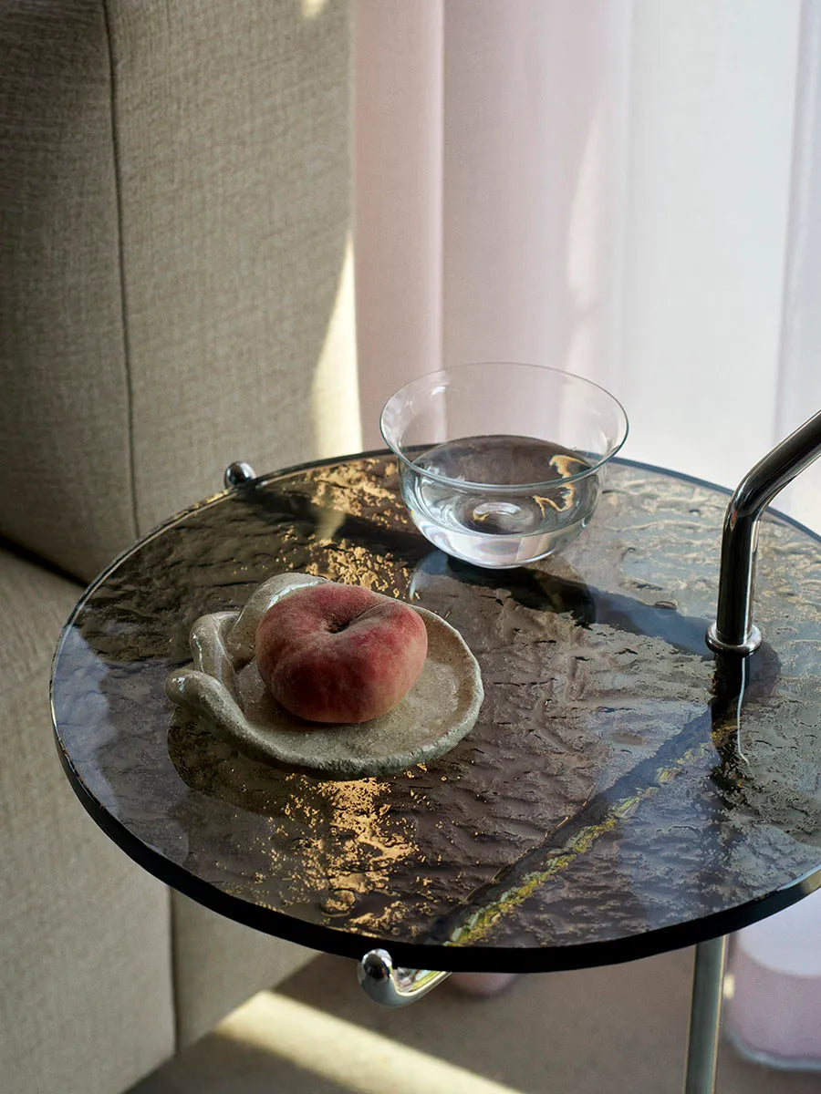 Halten SH9 Sidebord, polished Steel & smoked Glas fra &Tradition - 2 - Jacobsen Plus