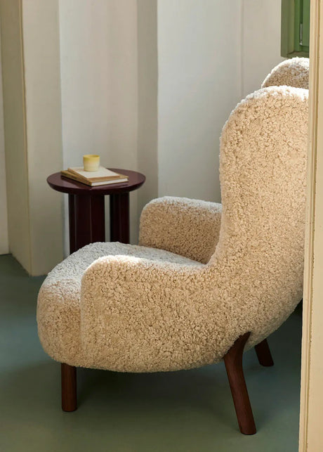 Petra VB3 Stuhl, moonlight sheepskin/walnut von &Tradition - 2 - Jacobsen Plus