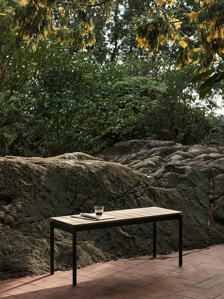 Ville AV27 Gartenbank, 110x40 von &Tradition - Bronzegrün - Jacobsen Plus