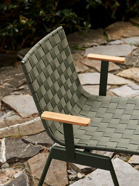 Ville AV34 Gartenstuhl von &Tradition - Bronzegrün - Jacobsen Plus