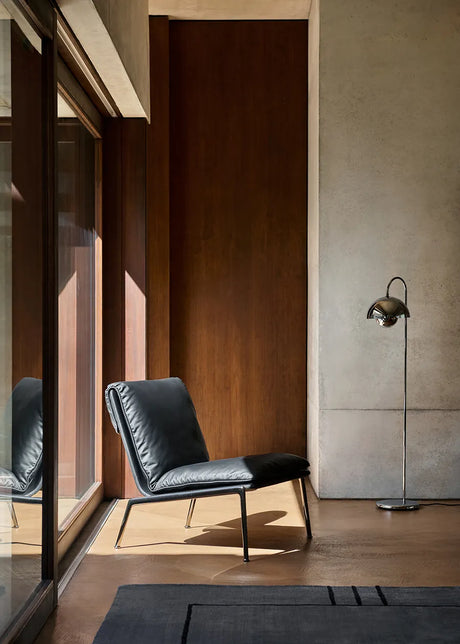 Muno LN18 Lounge Chair von &Tradition - Cifrado 0221 / Dunkles Chrom - Jacobsen Plus