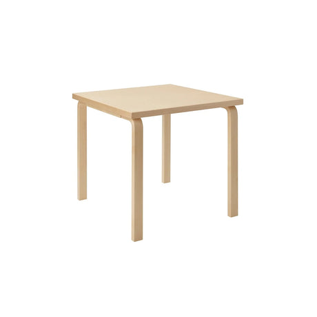 Aalto Tisch Square 81C, 75x75 cm von Artek - Birk - Jacobsen Plus