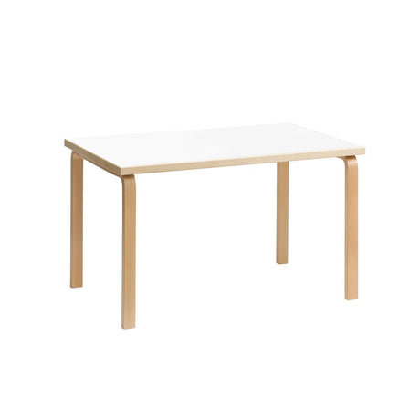 Aalto Table Rectangular 81B, 120 x 75 cm von Artek - Weißes Laminat - Jacobsen Plus