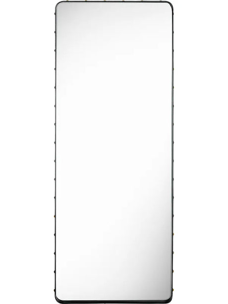 Adnet Spiegel, quadratisch von GUBI - Large / Schwarz - Jacobsen Plus