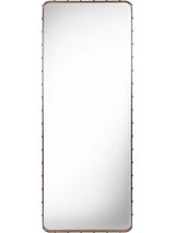 Adnet Spiegel, quadratisch von GUBI - Large / Tan - Jacobsen Plus