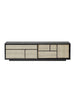 Air Sideboard Low, schwarz/Rohr von Design House Stockholm