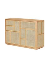 Air Sideboard, oak/cane fra Design House Stockholm - 1 - Jacobsen Plus