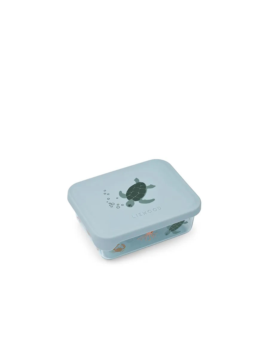 Ako Tritan Snack Box, sea creature/sandy fra Liewood - 1 - Jacobsen Plus