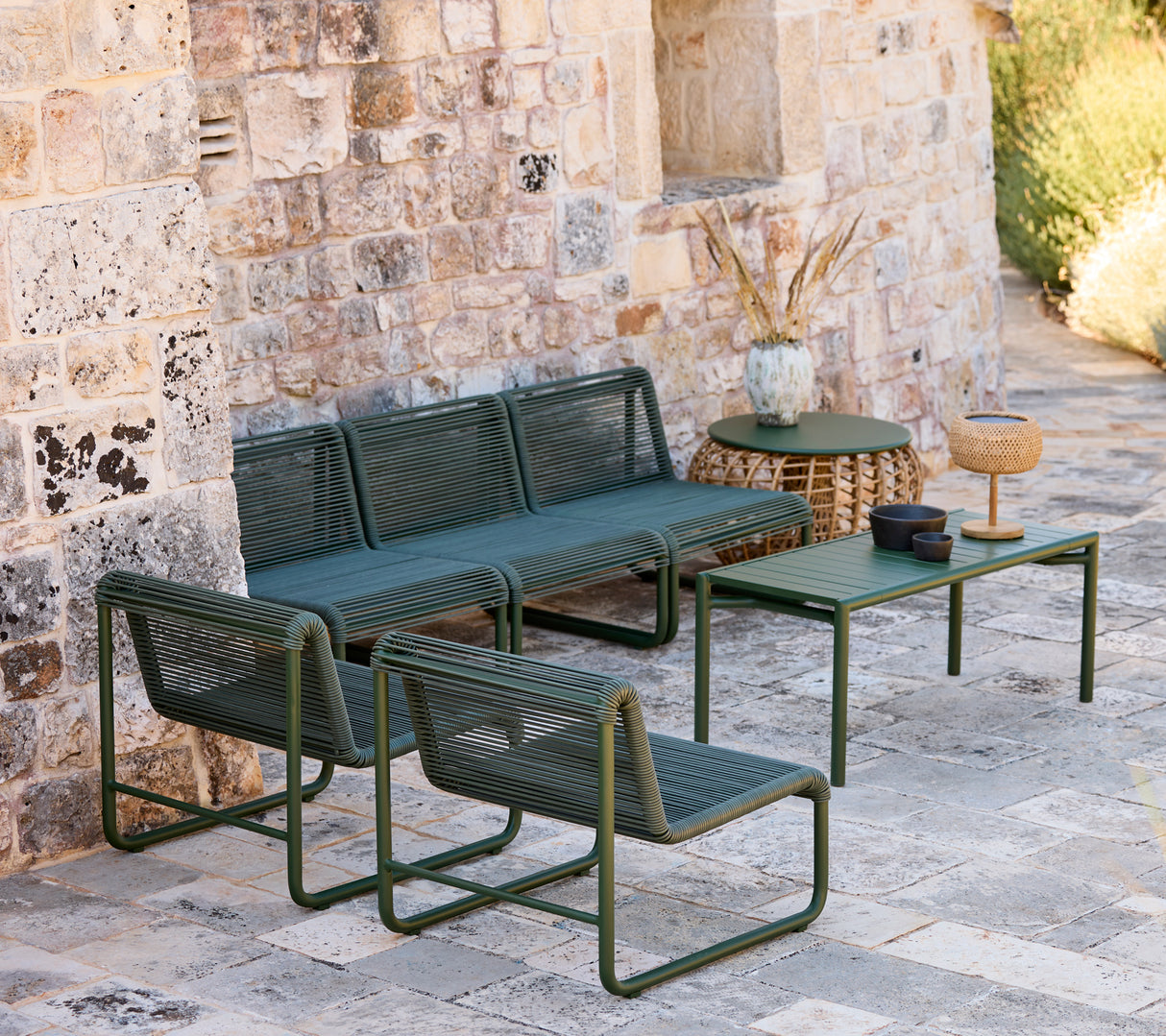 Al Dente Outdoor Lounge-Sessel von Cane-line - 5 - Jacobsen Plus