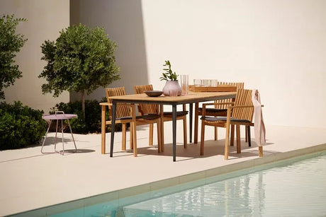 Core Tisch, 274x90 cm von Cane-line - Taupe - Jacobsen Plus