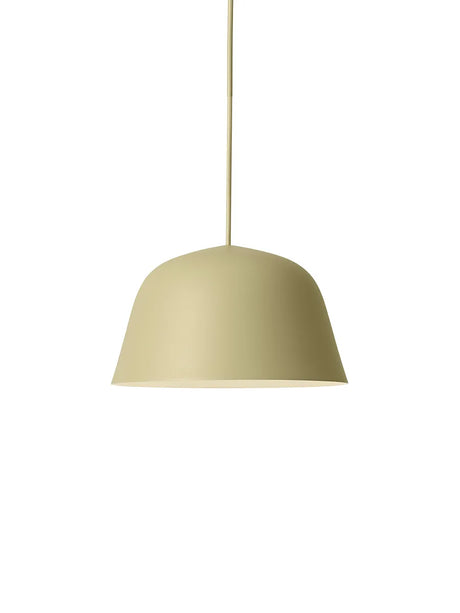 Ambit Pendant Lampe, Ø 25 cm von Muuto - Gebürsteter Stahl - Jacobsen Plus