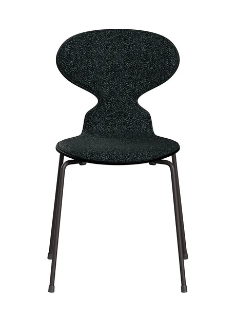 3101 Myren Stol, forsidepolstret af Arne Jacobsen - Sortfarvet ask-Vanir 193 tekstil / Warm Graphite - Jacobsen Plus