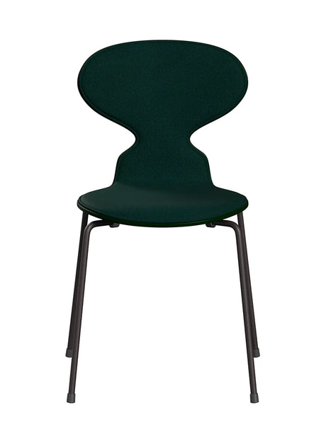 3101 Myren Stol, forsidepolstret af Arne Jacobsen - Evergreen farvet ask-Vidar 1062 tekstil / Warm Graphite - Jacobsen Plus