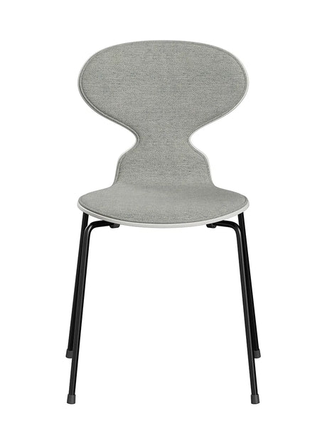 3101 Myren Stol, forsidepolstret af Arne Jacobsen - Hvidfarvet ask-Hallingdal 110 tekstil / Brown Bronze - Jacobsen Plus