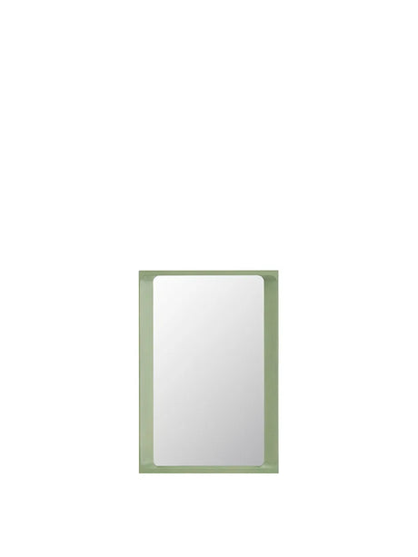 Arced Mirror, 80x55 von Muuto - Hellgrün - Jacobsen Plus