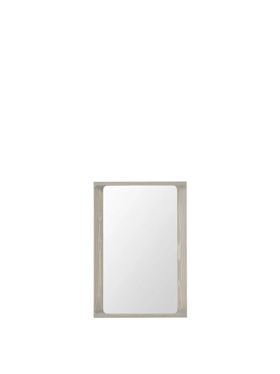 Arced Mirror, 80x55 von Muuto - Fichte - Jacobsen Plus