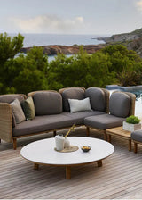 Arch 3-pers. Sofa m. lav arm/ryg fra Cane-line - 2 - Jacobsen Plus