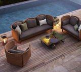 Arch 3-pers. Sofa m. lav arm/ryg fra Cane-line - 4 - Jacobsen Plus