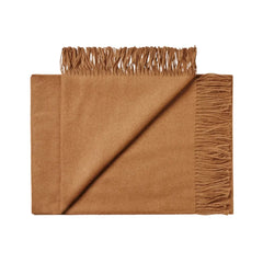 Silkeborg Uldspinderi - Arequipa Plaid, Camel Brown, 130x200 cm