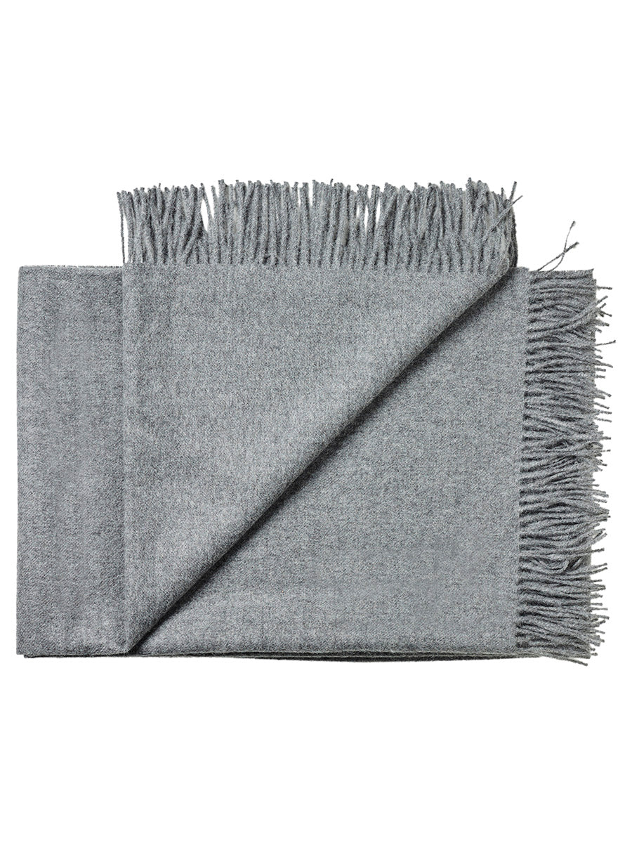 Arequipa Decke, medium grey von Silkeborg Uldspinderi - 1 - Jacobsen Plus