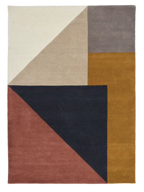 Arguto Teppich von Linie Design - 140 x 200 cm / Multi - Jacobsen Plus