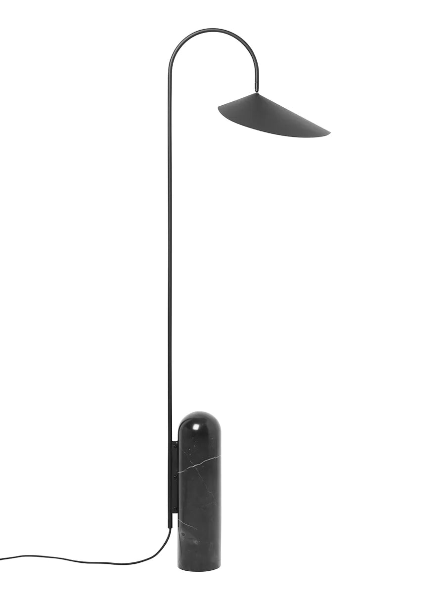 Arum Stehleuchte von Ferm Living - Schwarz - Jacobsen Plus