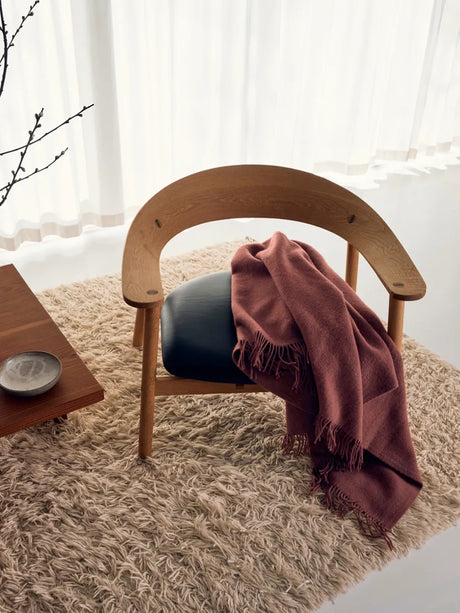 Season Decke, rosewood fra Silkeborg Uldspinderi - 3 - Jacobsen Plus