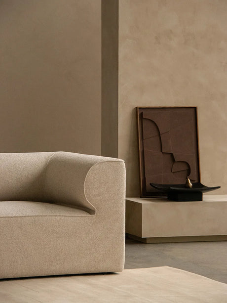 Eave Sofa 2 pers. Configuration 1 von Audo Copenhagen - Bouclé 02 - Jacobsen Plus