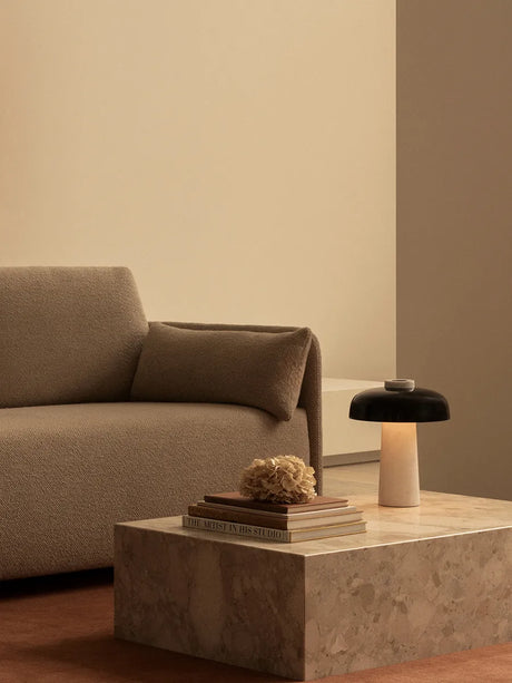 Offset 2-Sitzer Sofa Bed von Audo Copenhagen - Audo Bouclé 02 - Jacobsen Plus