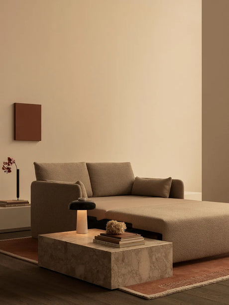 Offset 2-Sitzer Sofa Bed von Audo Copenhagen - Audo Bouclé 02 - Jacobsen Plus