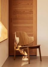 Audo Copenhagen - The Penguin Wooden loungestol - 1 - Jacobsen Plus