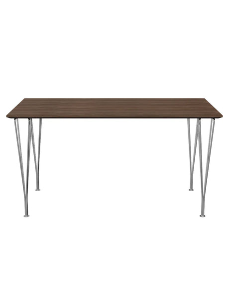 Piet Hein B637 Esstisch, 140 x 80 cm fra Fritz Hansen - Walnussfurnier mit Furnierkante - Jacobsen Plus