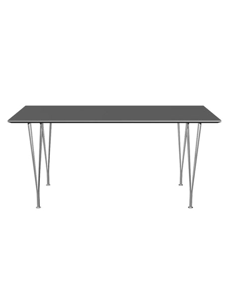 Piet Hein B638 Esstisch, 160 x 80 cm fra Fritz Hansen - Grey Bromo m. Alukant (Spezialfarbe) - Jacobsen Plus