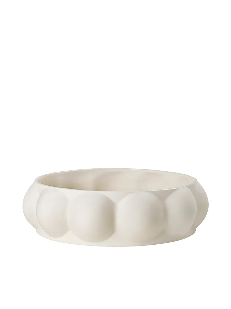 Balloon Tray 07, ceramic fra Louise Roe - Raw White - Jacobsen Plus