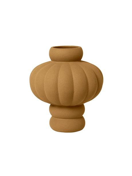 Balloon Vase 08, Keramik von Louise Roe - Gestrichener Ocker - Jacobsen Plus