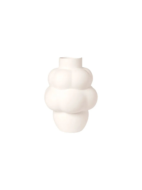 Balloon Vase 04 Petit, Keramik von Louise Roe - Rohweiß - Jacobsen Plus