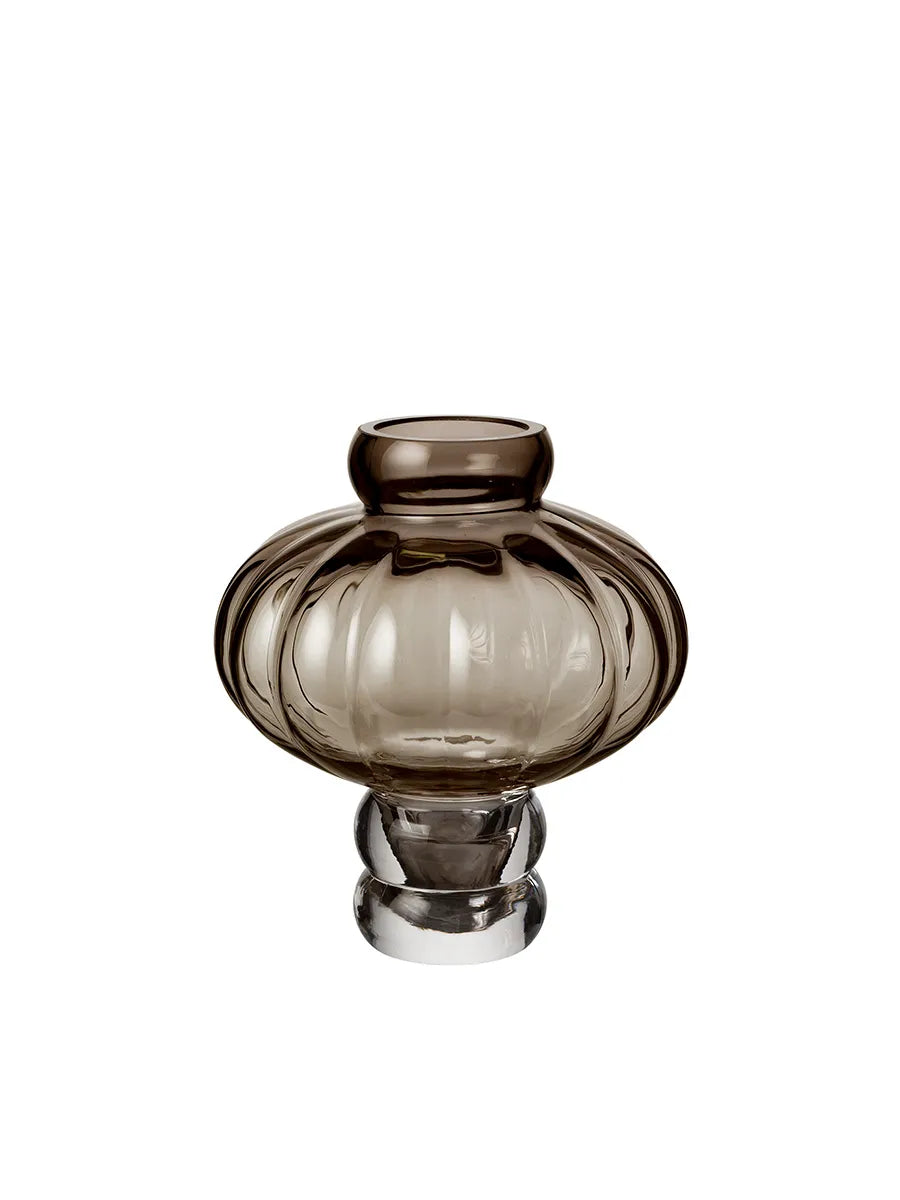 Balloon Vase 02, glas fra Louise Roe - Smoke - Jacobsen Plus