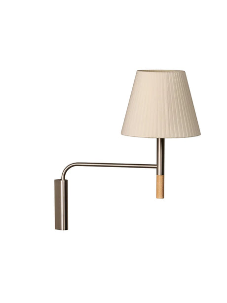 BC3 Wandleuchte von Santa and Cole - Genähtes beiges Pergament - Jacobsen Plus