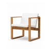 BK11 Loungestol, teak inkl. hynde fra Carl Hansen & Søn