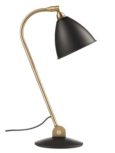 Bestlite BL2 Tischleuchte von GUBI - Charcoal black - Messing - Jacobsen Plus