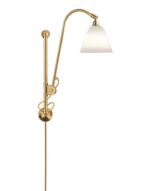 Bestlite BL5 Wandleuchte von GUBI - Porzellan - Messing - Jacobsen Plus