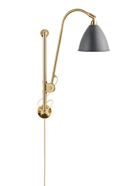 Bestlite BL5 Wandleuchte von GUBI - Grau - Messing - Jacobsen Plus