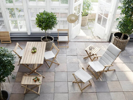 BM4570 Outdoor-Klappstuhl in Teak von Børge Mogensen - 4 - Jacobsen Plus