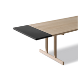 Fredericia Furniture - C18 Ansteckplatte 40 x 90 cm, schwarz lackiertes MDF - 1 - Jacobsen Plus