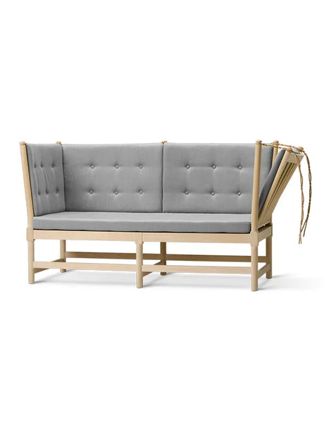 Spoke-Back Sofa von Børge Mogensen - Stofgruppe 1 / Eiche geseift - Jacobsen Plus