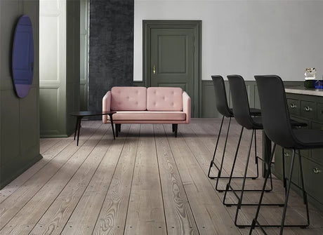 No. 1 Sofa 2 Pers. von Børge Mogensen - Stofgruppe 1 / Kissen: Textilgruppe 1 / Eiche geseift - Jacobsen Plus