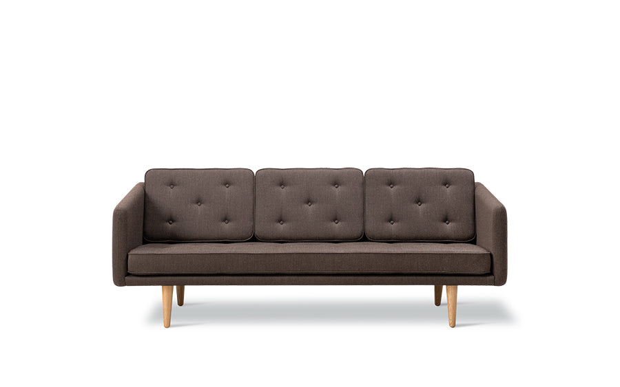 No. 1 Sofa 3-Sitzer, Mood von Børge Mogensen - Mood 2102 - Olieret Eg - Jacobsen Plus