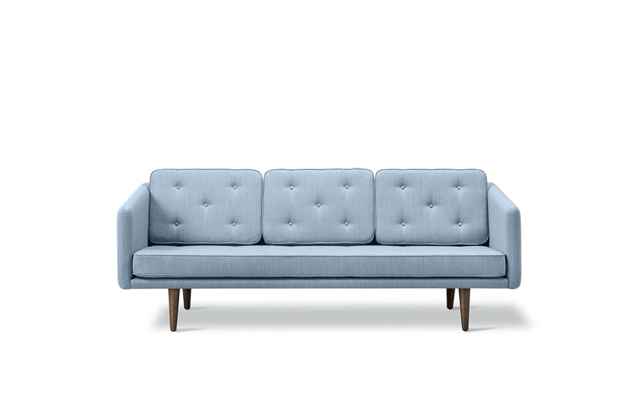No. 1 Sofa 3-Sitzer, Mood von Børge Mogensen - Mood 3103 - Geräucherte Eiche gebeitzt - Jacobsen Plus